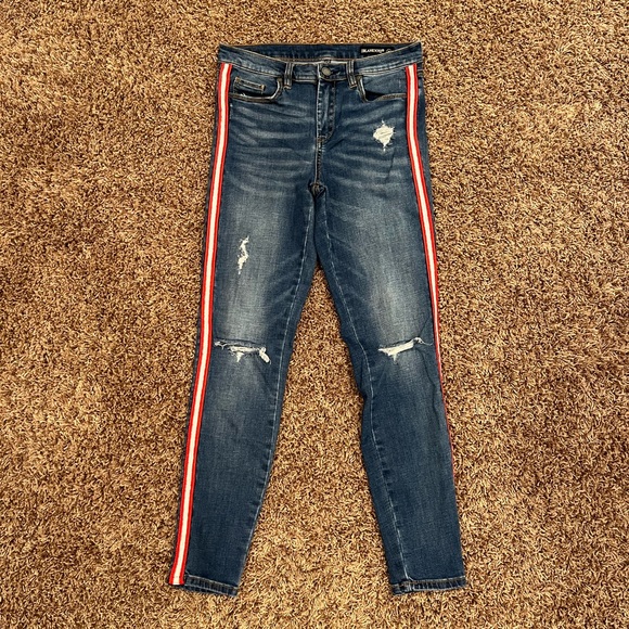 Blank NYC Jersey Girls Stripe Jean Pant - Picture 4 of 13